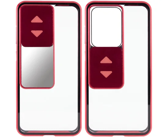 Чохол Camshield 360 Metall + Glass зі шторкою для камери для Samsung Galaxy S20 Ultra Червоний