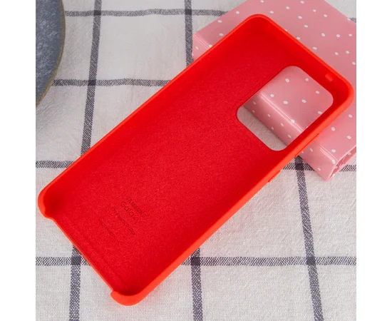 Чехол Silicone Cover (AA) для Samsung Galaxy S20 Ultra Красный / Red