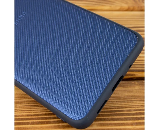 TPU чехол Fiber Logo для Samsung Galaxy S20 Ultra Синий