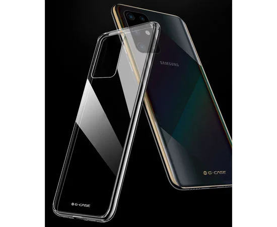 TPU чохол G-Case Shiny Series для Samsung Galaxy S20 Ultra Чорний