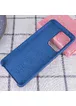 Чехол Silicone Cover (AA) для Samsung Galaxy S20 Ultra Синий / Navy Blue