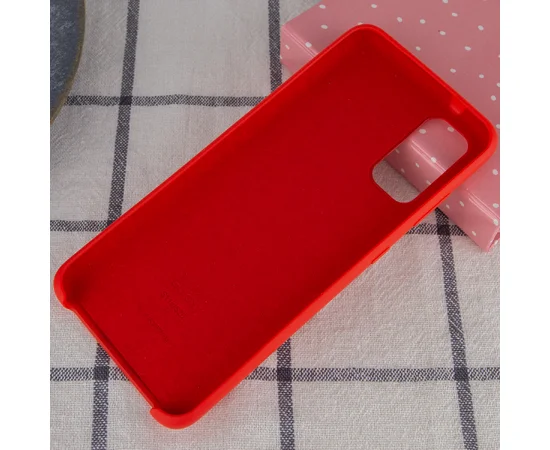 Чехол Silicone Cover (AA) для Samsung Galaxy S20 Красный / Red