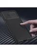 Карбоновая накладка Nillkin Camshield (шторка на камеру) для Samsung Galaxy S20 Черный / Black