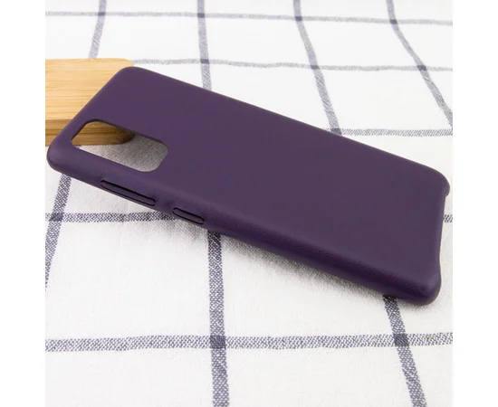 Кожаный чехол AHIMSA PU Leather Case (A) для Samsung Galaxy S20 Фиолетовый