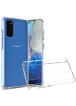 TPU чехол GETMAN Transparent 1,0 mm для Samsung Galaxy S20 Прозрачный / Transparent