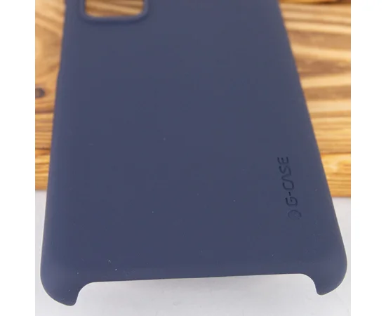 PC чехол c микрофиброй G-Case Juan Series для Samsung Galaxy S20 Синий