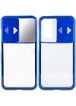 Чехол Camshield 360 Metall+Glass со шторкой для камеры для Samsung Galaxy S20 Синий