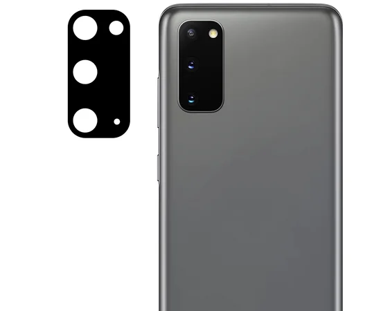 Гибкое ультратонкое стекло Epic на камеру для Samsung Galaxy S20 Черный