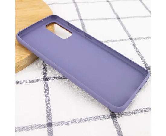 Кожаный чехол Xshield для Samsung Galaxy S20 Серый / Lavender Gray