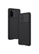 Карбоновая накладка Nillkin Camshield (шторка на камеру) для Samsung Galaxy S20 Черный / Black