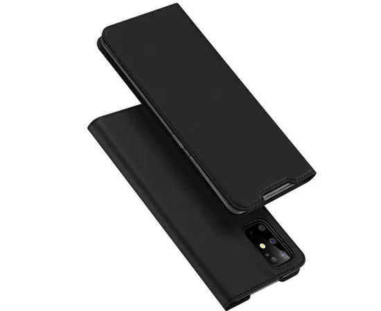Чехол-книжка Dux Ducis с карманом для визиток для Samsung Galaxy S20 Черный