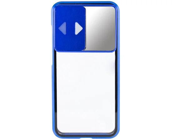 Чехол Camshield 360 Metall+Glass со шторкой для камеры для Samsung Galaxy S20 Синий