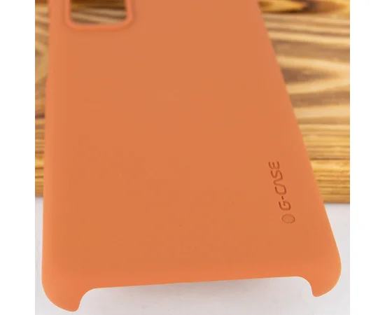 PC чехол c микрофиброй G-Case Juan Series для Samsung Galaxy S20 Коричневый