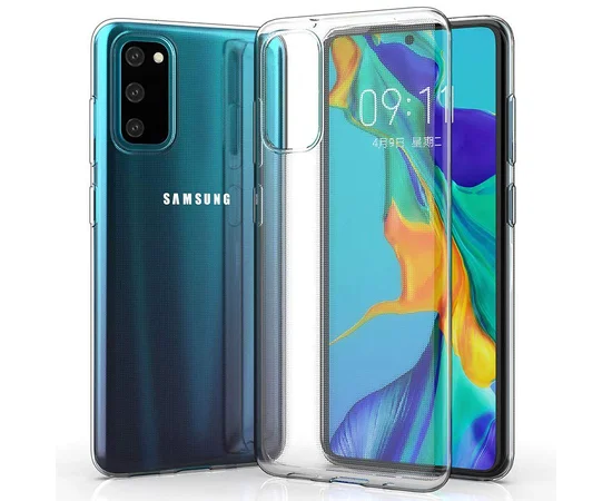 TPU чехол Epic Premium Transparent для Samsung Galaxy S20 Прозрачный / Transparent
