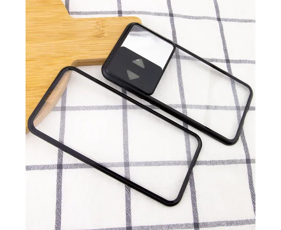 Чехол Camshield 360 Metall+Glass со шторкой для камеры для Samsung Galaxy S20 Черный