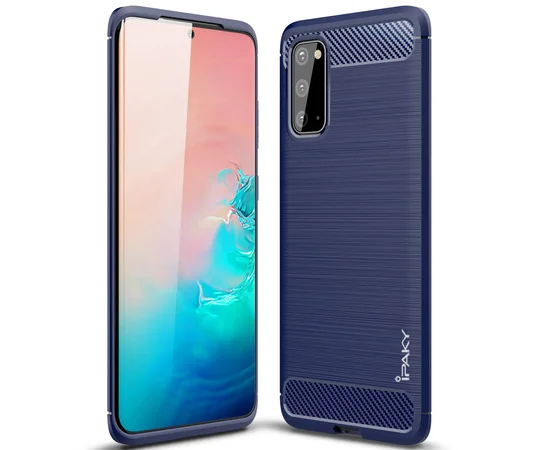 TPU чехол iPaky Slim Series для Samsung Galaxy S20 Синий