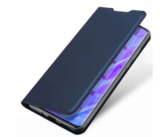 Чехол-книжка Dux Ducis с карманом для визиток для Samsung Galaxy S20 Синий