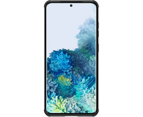 Карбоновая накладка Nillkin Camshield (шторка на камеру) для Samsung Galaxy S20 Черный / Black