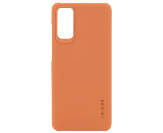 PC чехол c микрофиброй G-Case Juan Series для Samsung Galaxy S20 Коричневый
