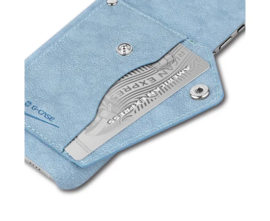 Накладка G-Case Carl series для Samsung Galaxy S20 Голубой