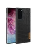 Кожаная накладка G-Case Crocodile Dark series для Samsung Galaxy S20 Черный