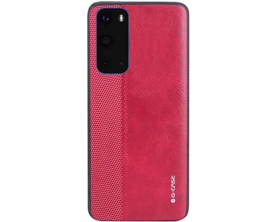 Чехол-накладка G-Case Earl Series для Samsung Galaxy S20 Красный