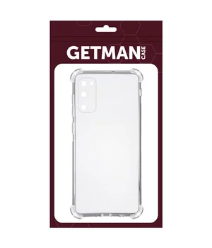 TPU чехол GETMAN Ease logo усиленные углы для Samsung Galaxy S20 Бесцветный (прозрачный) TPU чехол GETMAN Ease logo усиленные углы для Samsung Galaxy S20 Бесцветный (прозрачный)