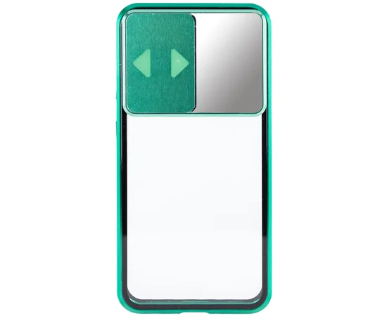 Чехол Camshield 360 Metall+Glass со шторкой для камеры для Samsung Galaxy S20 Зеленый