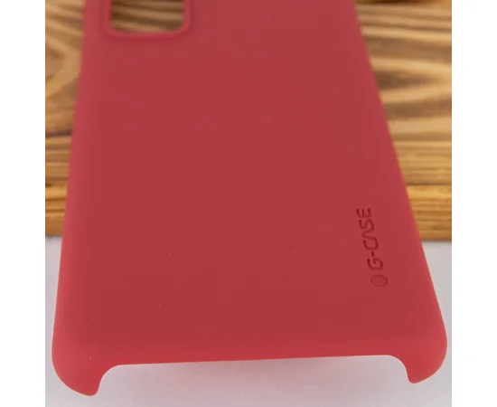 PC чехол c микрофиброй G-Case Juan Series для Samsung Galaxy S20 Красный