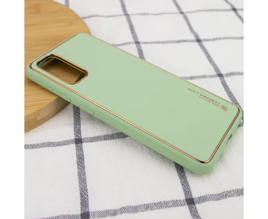 Кожаный чехол Xshield для Samsung Galaxy S20 Мятный / Mint