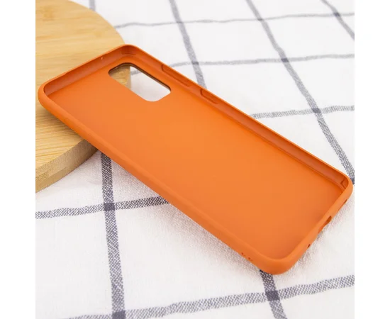 Кожаный чехол Xshield для Samsung Galaxy S20 Оранжевый / Apricot