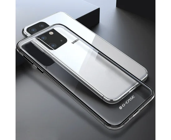TPU чехол G-Case Shiny Series для Samsung Galaxy S20 Черный