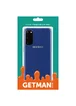 TPU чехол GETMAN Transparent 1,0 mm для Samsung Galaxy S20 Прозрачный / Transparent