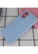 Чехол Silicone Cover (AA) для Samsung Galaxy S20 Голубой / Lilac Blue