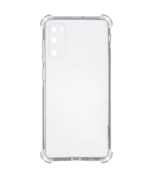 TPU чехол GETMAN Ease logo усиленные углы для Samsung Galaxy S20 Бесцветный (прозрачный) TPU чехол GETMAN Ease logo усиленные углы для Samsung Galaxy S20 Бесцветный (прозрачный)