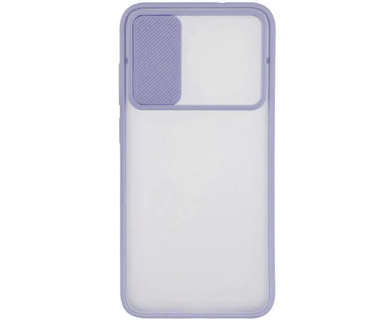 Чехол Camshield mate TPU со шторкой для камеры для Samsung Galaxy S20 Сиреневый