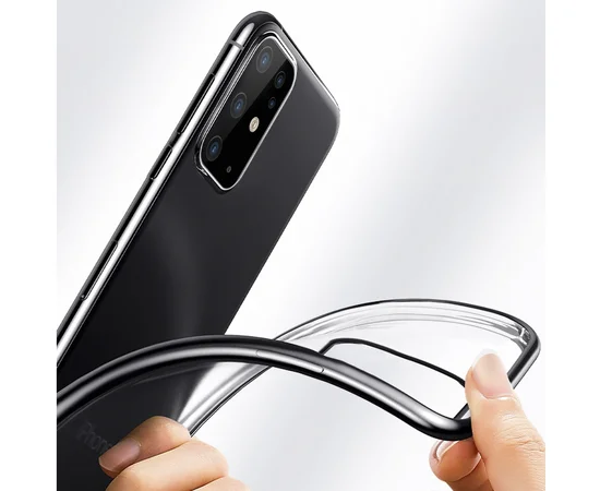 TPU чехол G-Case Shiny Series для Samsung Galaxy S20 Черный