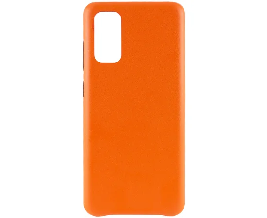 Кожаный чехол AHIMSA PU Leather Case (A) для Samsung Galaxy S20 Оранжевый