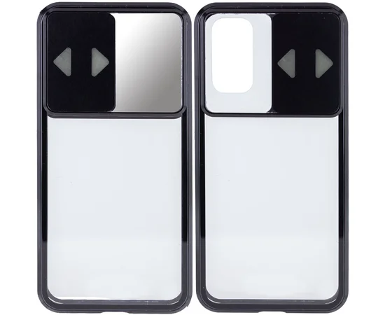 Чехол Camshield 360 Metall+Glass со шторкой для камеры для Samsung Galaxy S20 Черный