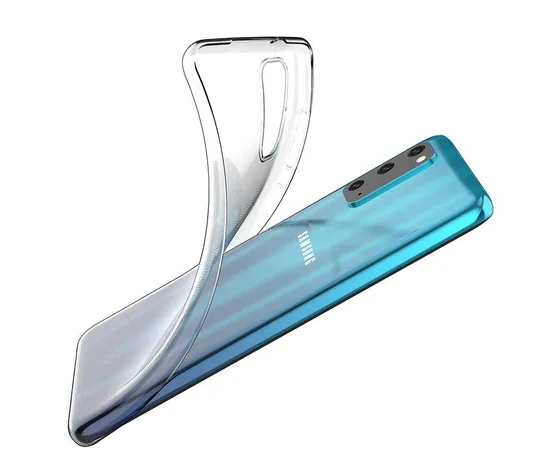 TPU чехол Epic Premium Transparent для Samsung Galaxy S20 Прозрачный / Transparent