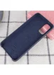 Чехол Silicone Cover (AA) для Samsung Galaxy S20 Синий / Midnight Blue