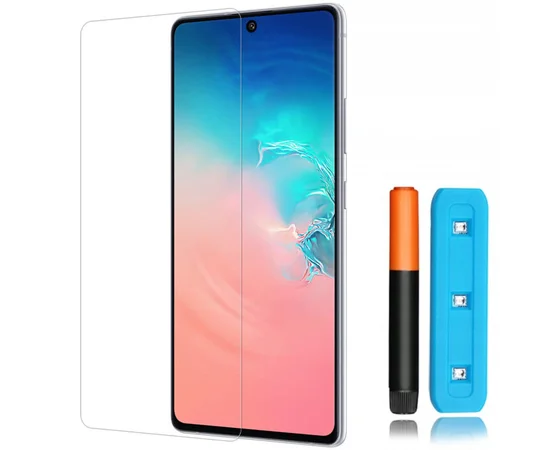 Защитное 3D стекло Mocolo с УФ лампой для Samsung Galaxy S20 Прозрачное