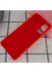 Чехол Silicone Cover (AA) для Samsung Galaxy S20 Красный / Red