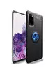 TPU чохол Deen ColorRing під магнітний тримач (opp) для Samsung Galaxy S20 Чорний / Синій