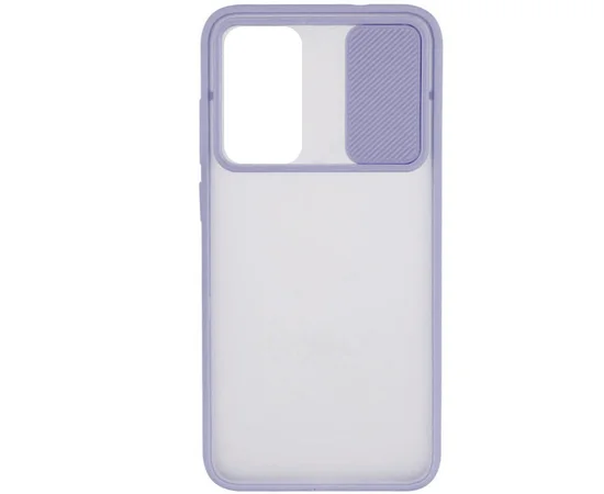 Чехол Camshield mate TPU со шторкой для камеры для Samsung Galaxy S20 Сиреневый