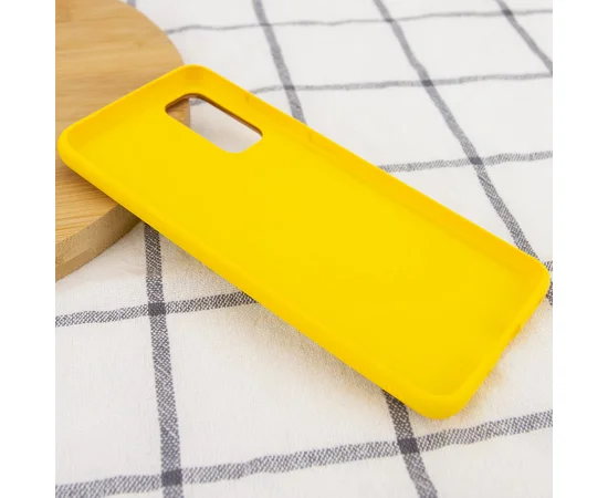 Кожаный чехол Xshield для Samsung Galaxy S20 Желтый / Yellow