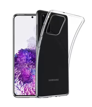 TPU чохол Epic Transparent 1,5mm для Samsung Galaxy S20 Безбарвний (прозорий)