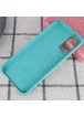 Чехол Silicone Cover (AA) для Samsung Galaxy S20 Бирюзовый / Light blue