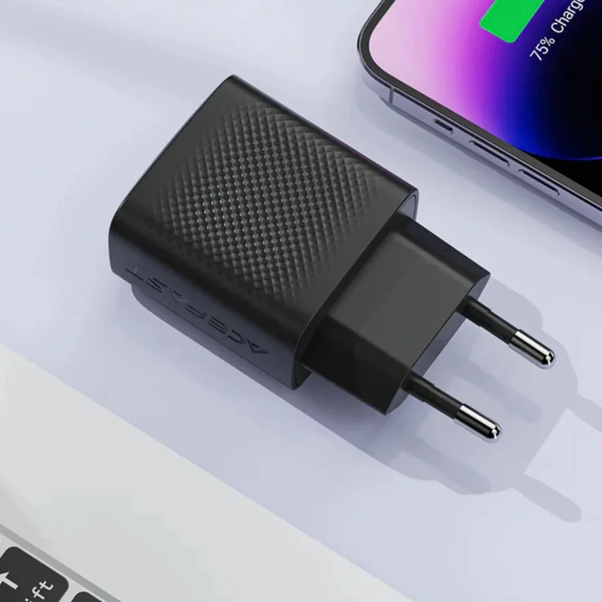 СЗУ Acefast A104 GaN PD25W (1USB-C) Black