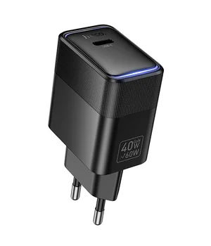 СЗУ Hoco CS113A Lounge PD40W (1USB-C) Black